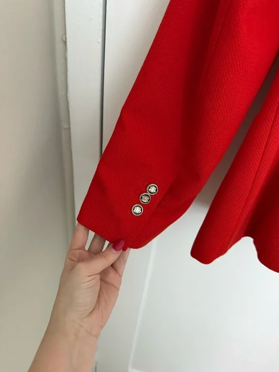 Zara - Tailored Double Breasted Blazer - Picture 10 of 13